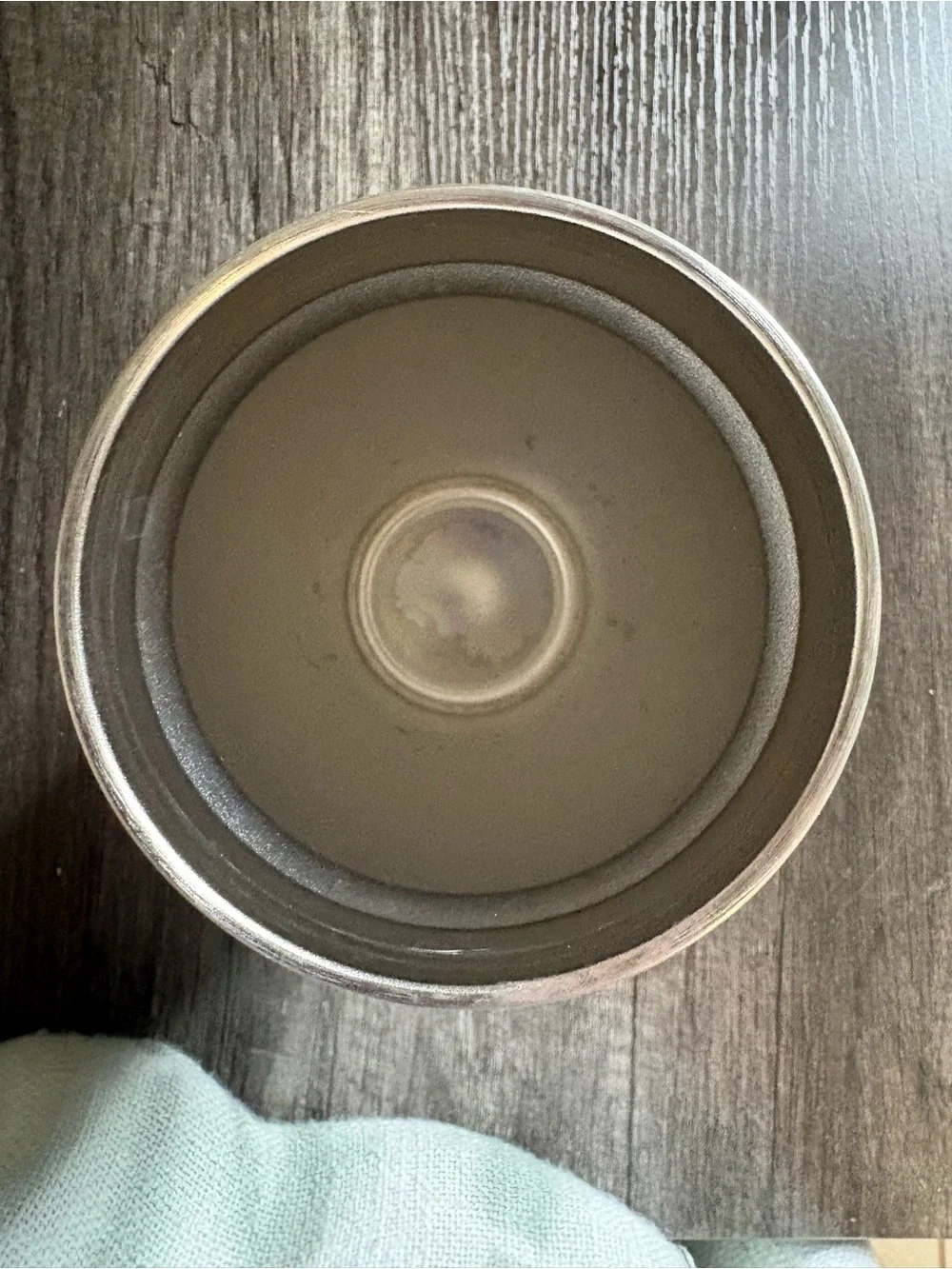 Dachshund Paw-Print Travel Tumbler — Teal Insulated Cup